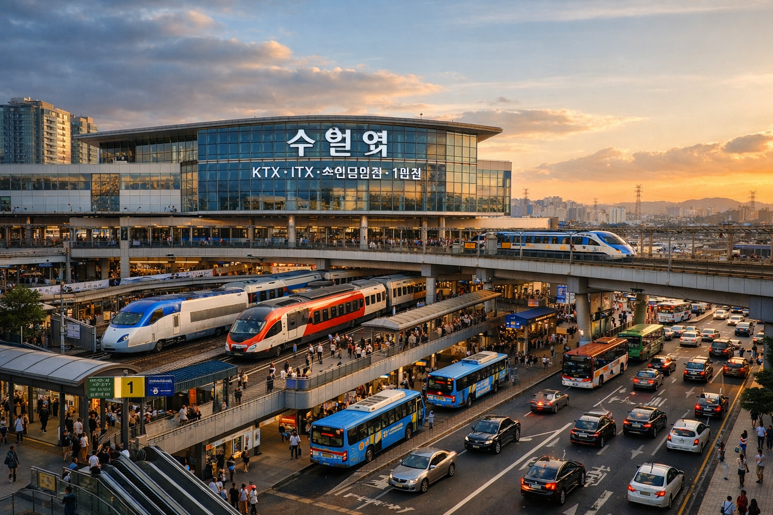 수원역 (KTX/ITX/수인분당선/1호선)